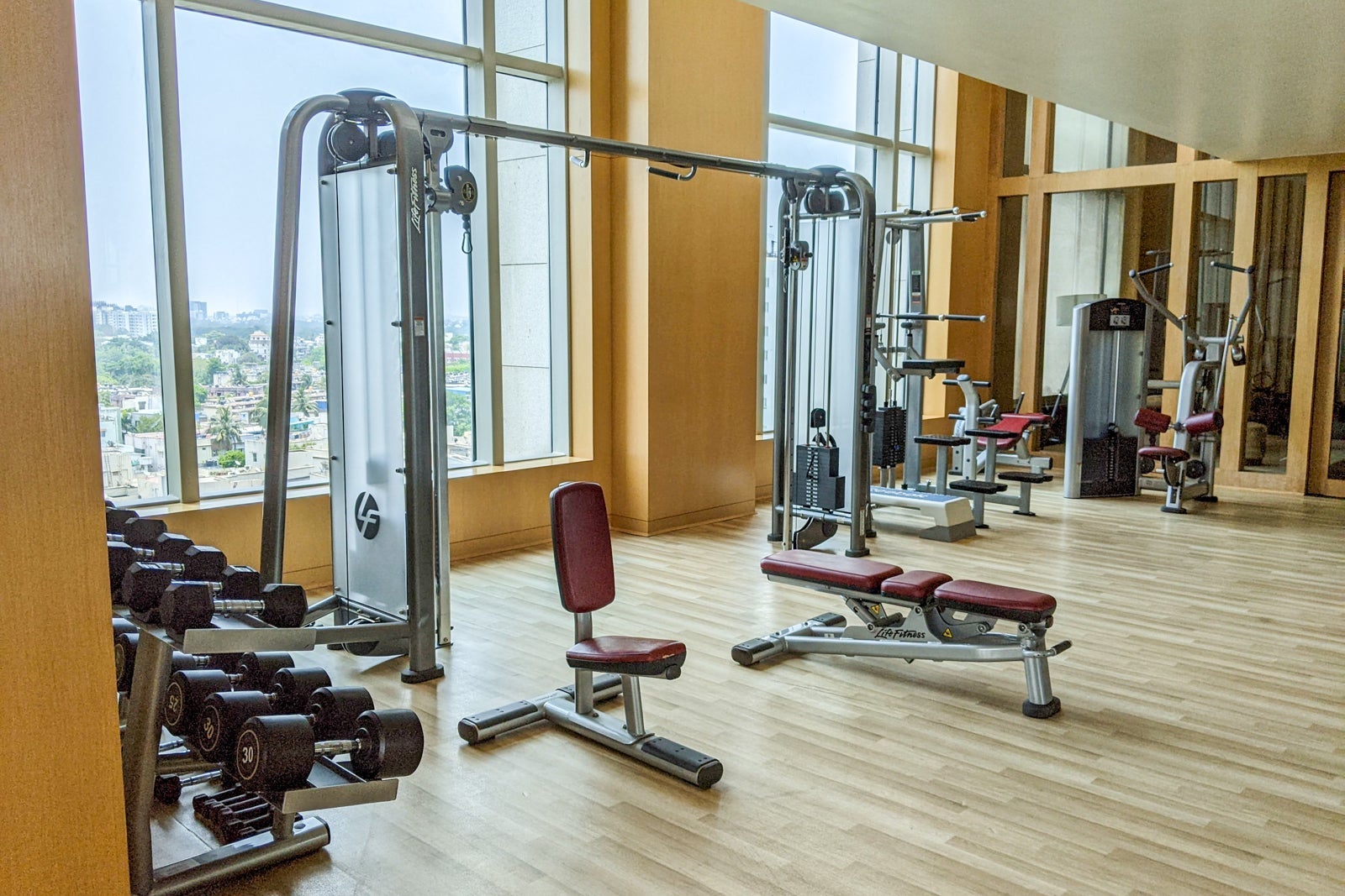Gym at the Park Hyatt Chennai