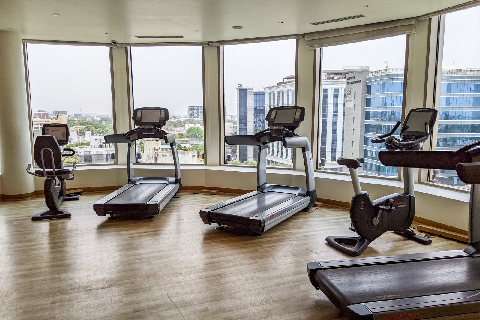 Gym at the Park Hyatt Chennai