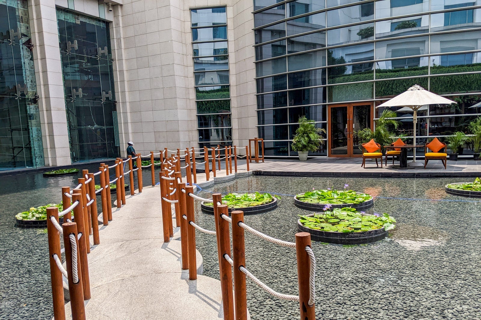 Mr. Ong at the Park Hyatt Chennai