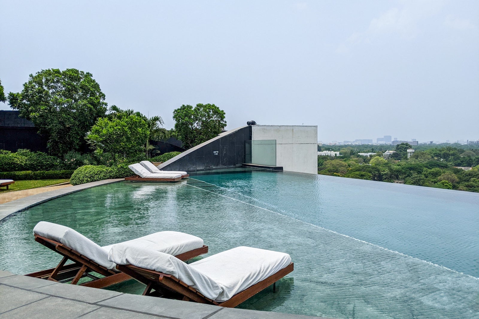 Pool at the Park Hyatt Chennai