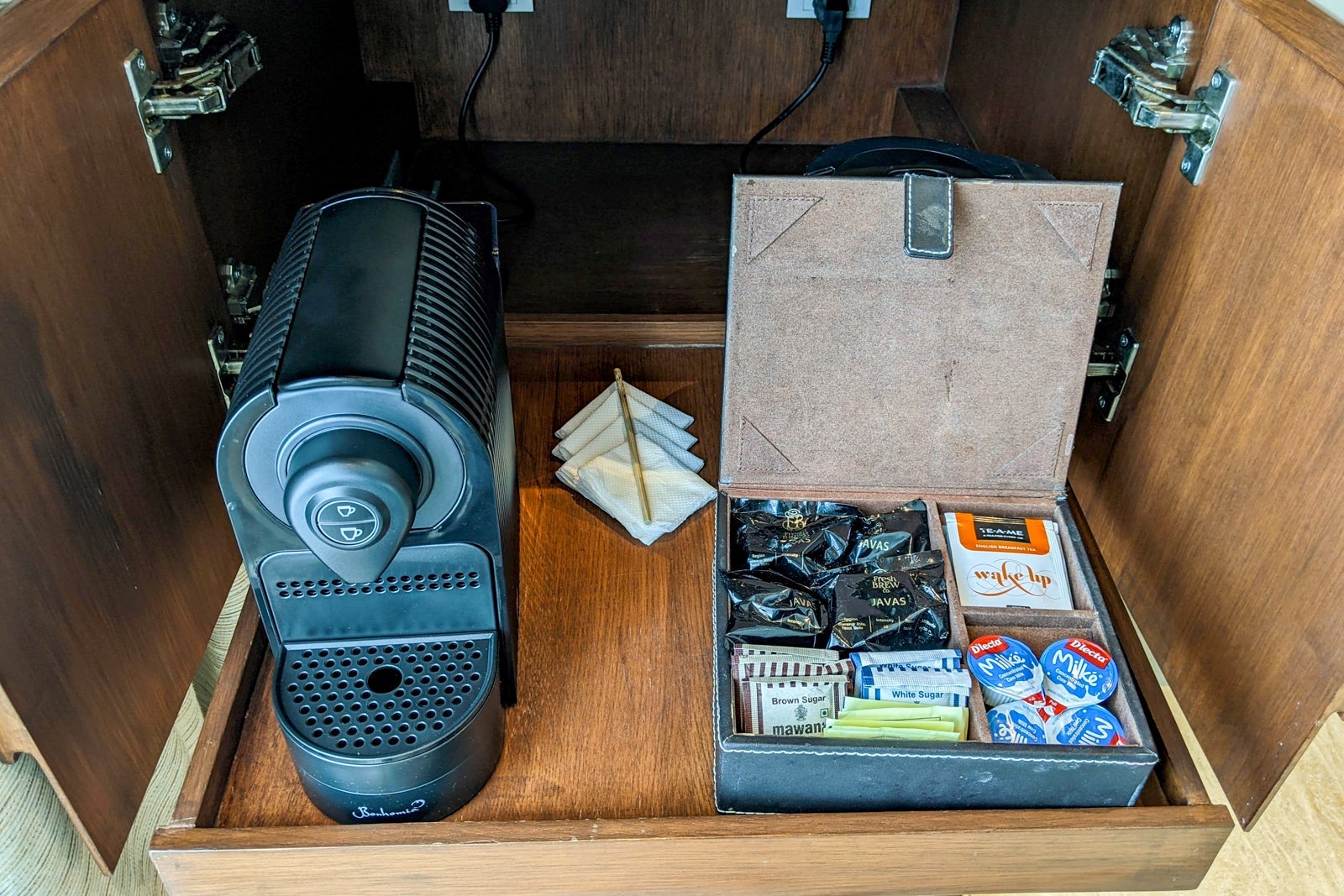 Minibar at the Park Hyatt Chennai