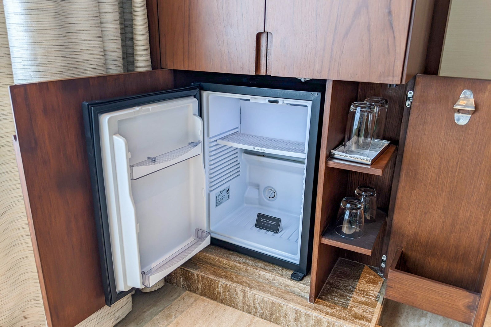 Minibar at the Park Hyatt Chennai