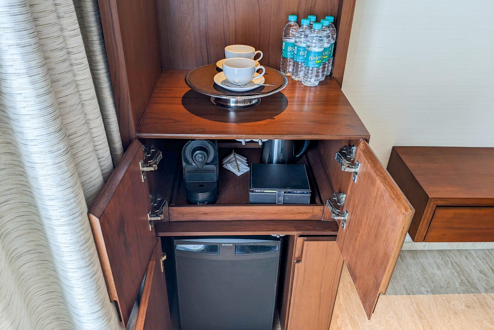 Minibar at the Park Hyatt Chennai