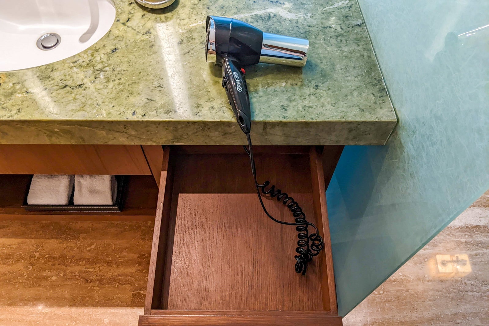 Bathroom at the Park Hyatt Chennai