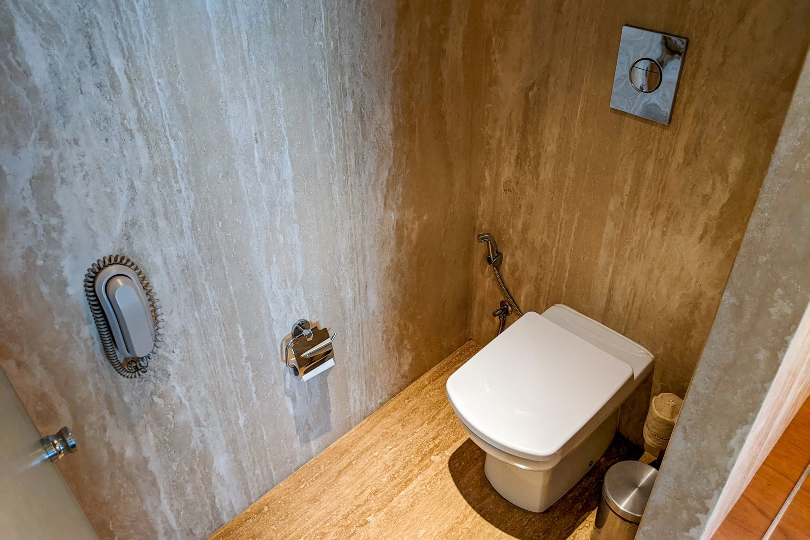 Toilet at the Park Hyatt Chennai