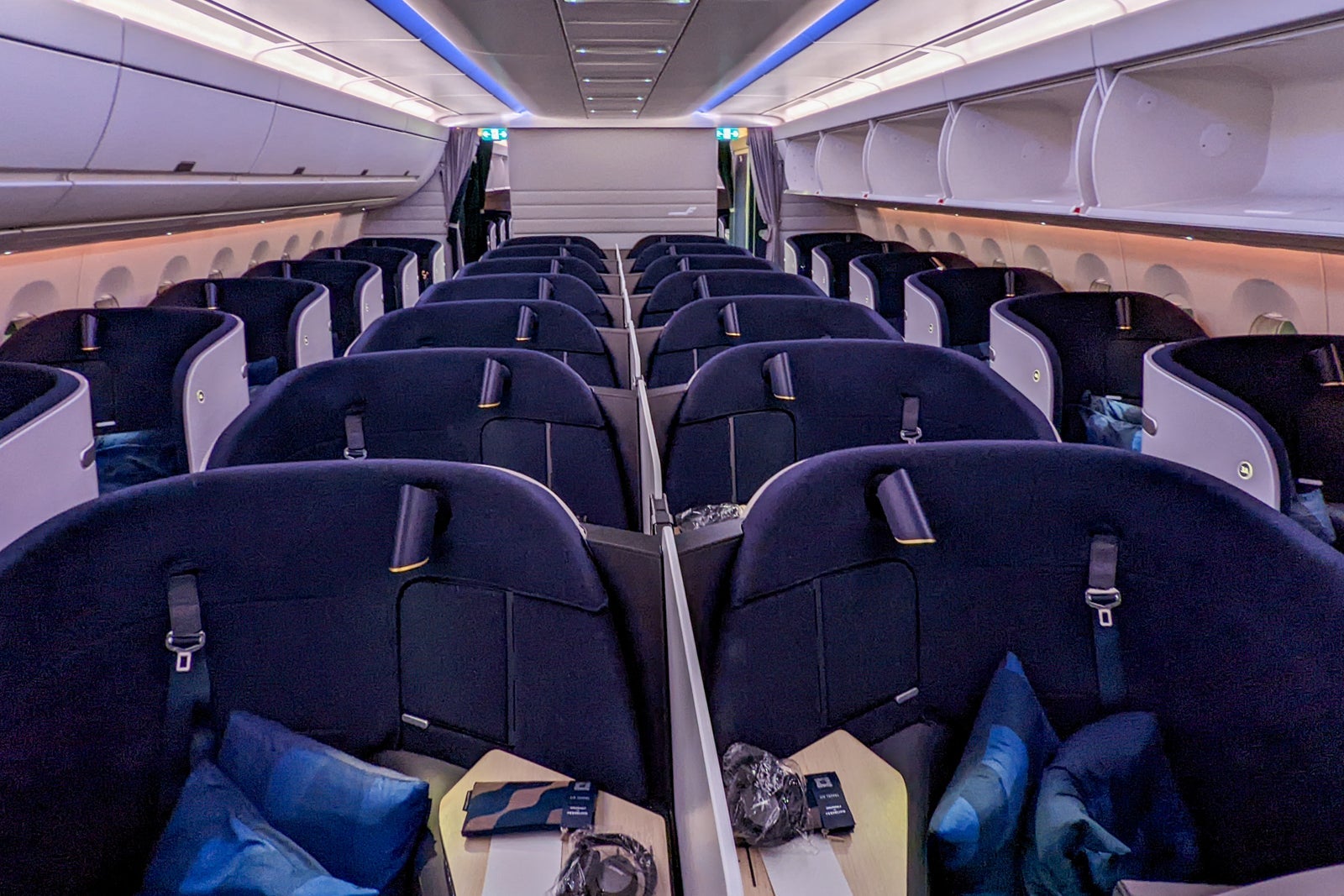 Finnair A350 new business class HEL-SIN