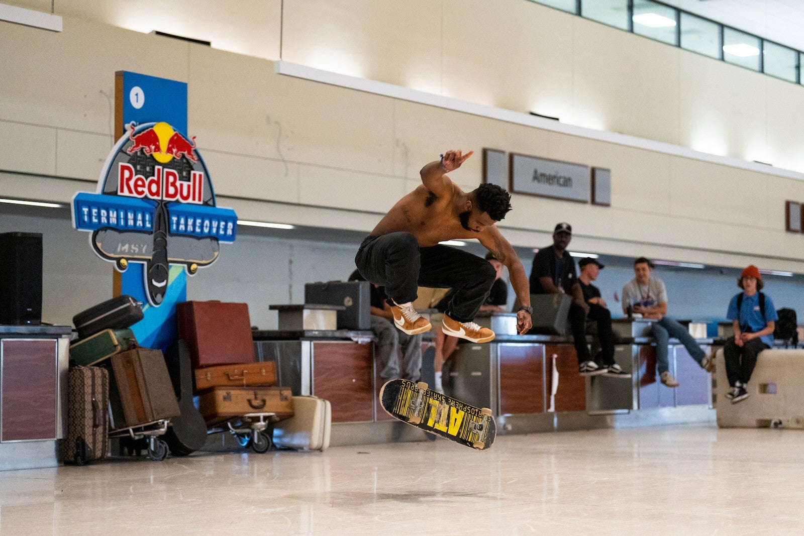skate park new orleans airport old terminal