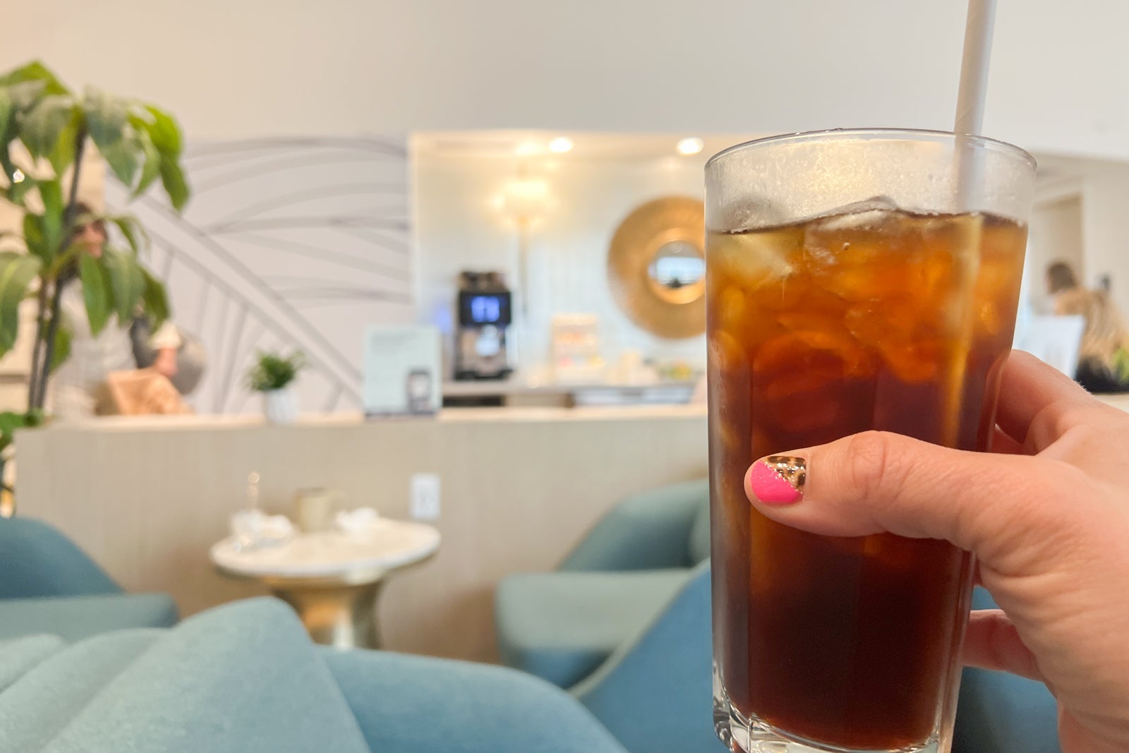 Iced coffee