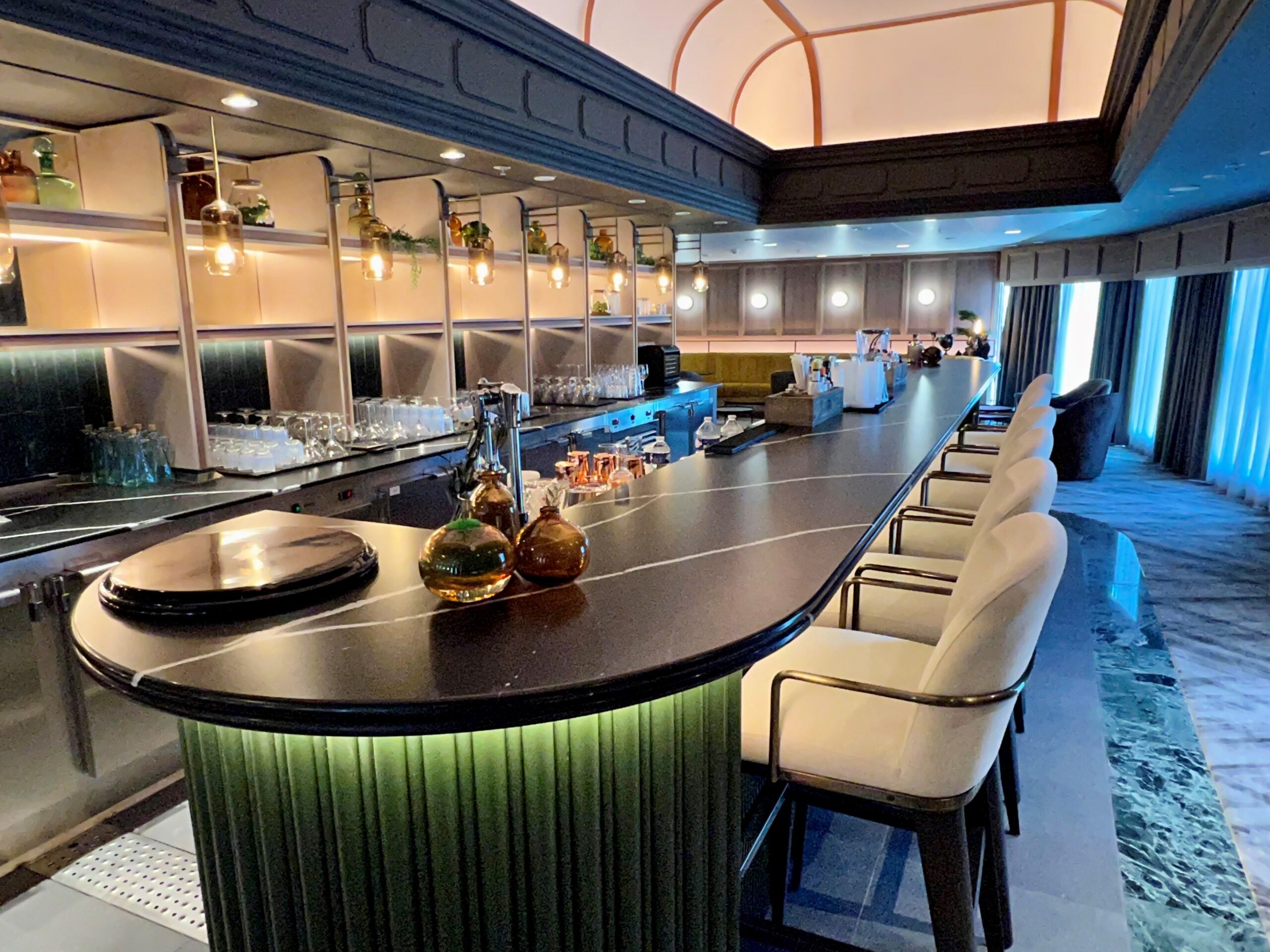 The Atlas Bar on Azamara Onward