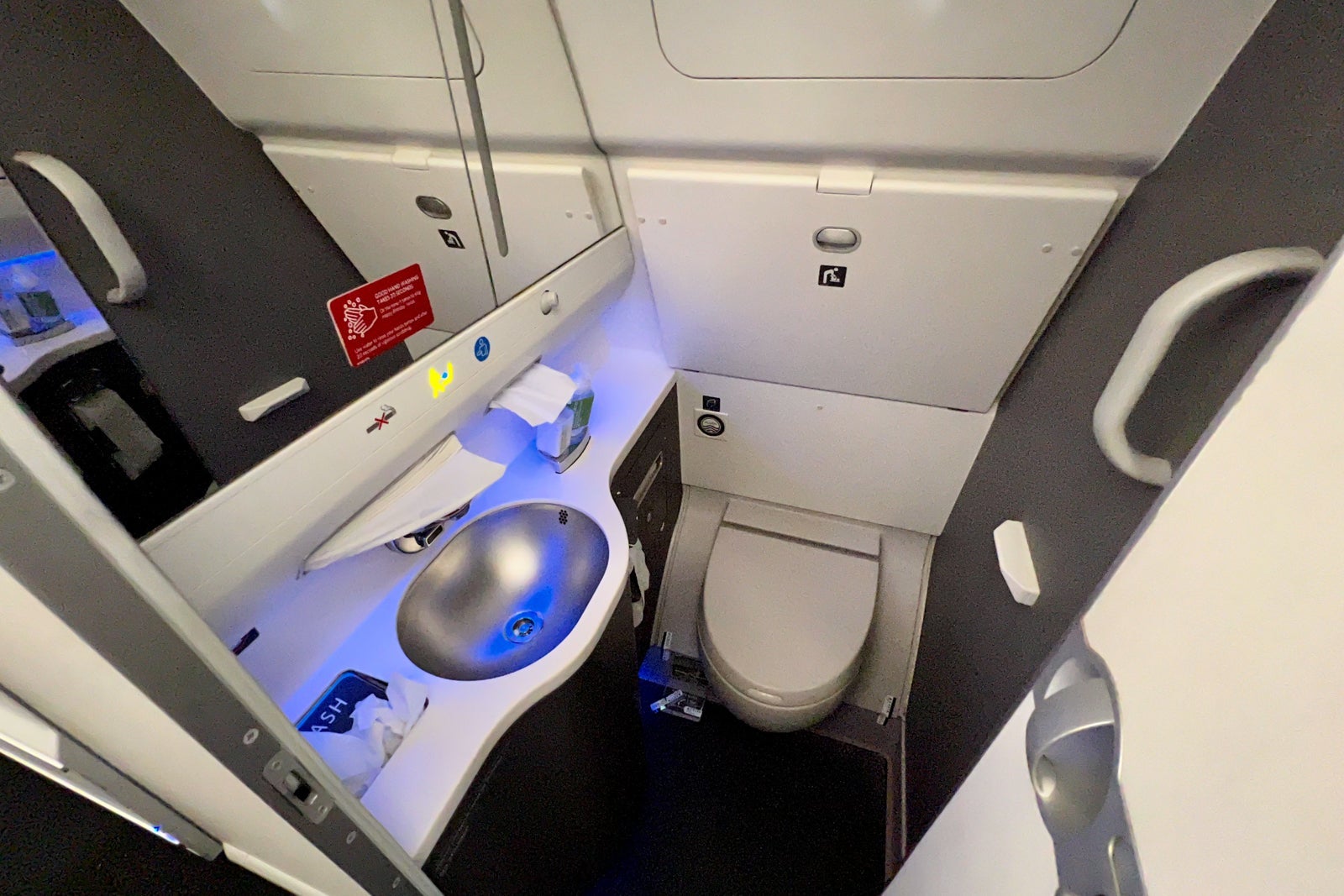 business cabin bathroom