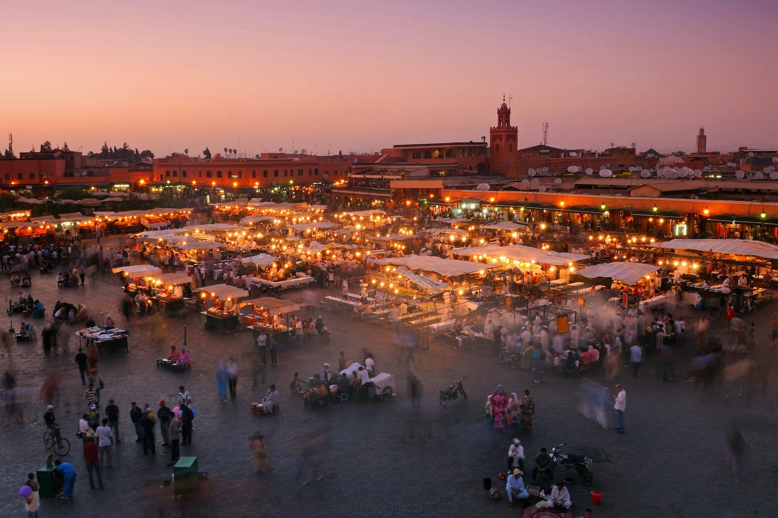 square in Marrakech