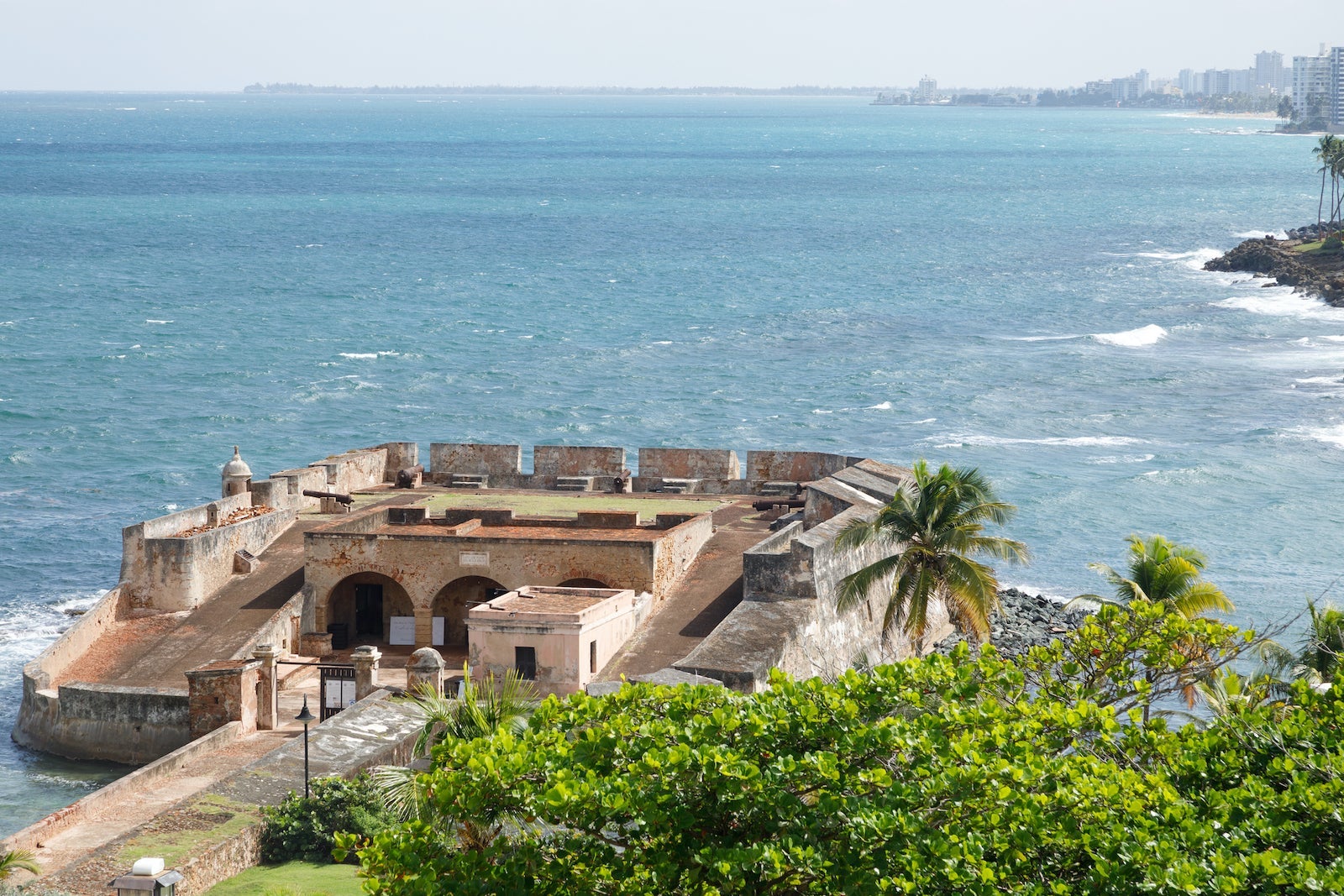 ocean view in San Juan, Puerto Rico