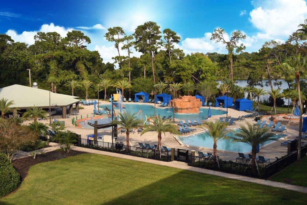 Pool area of Wyndham Lake Buena Vista