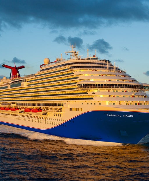 Cruise ship Carnival Magic at sea