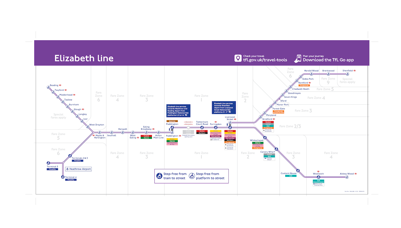 map of just the elizabeth line