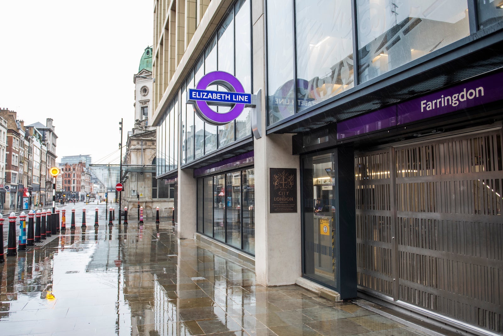 Farrington station elizabeth line london
