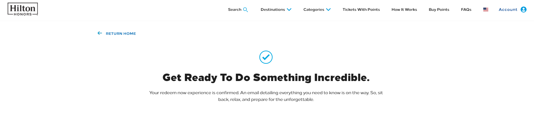 Hilton Honors Experiences