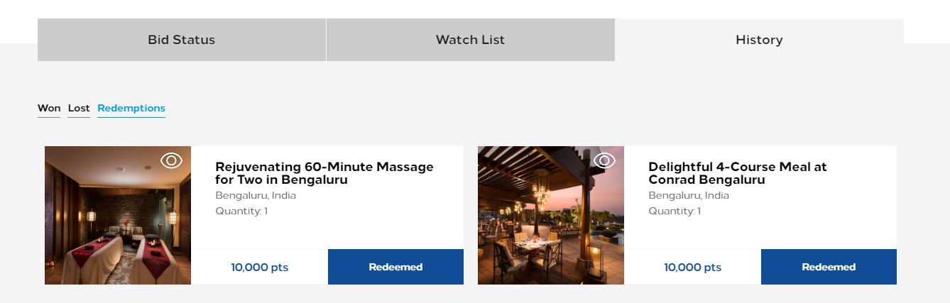 Hilton Honors Experiences