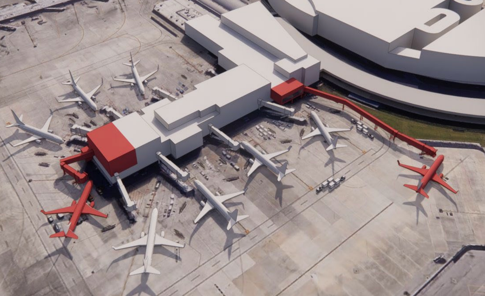 san antonio airport renovations renderings