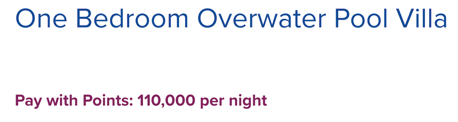 hilton booking screenshot