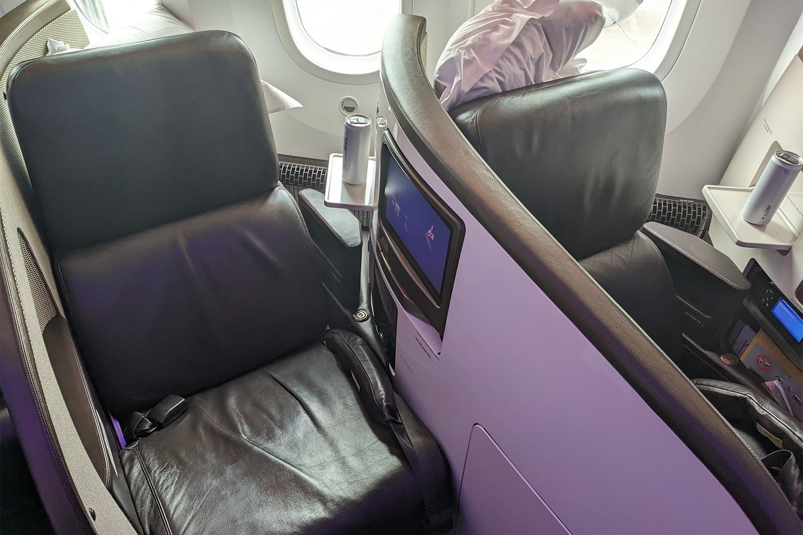 Upper Class seat on Virgin Atlantic