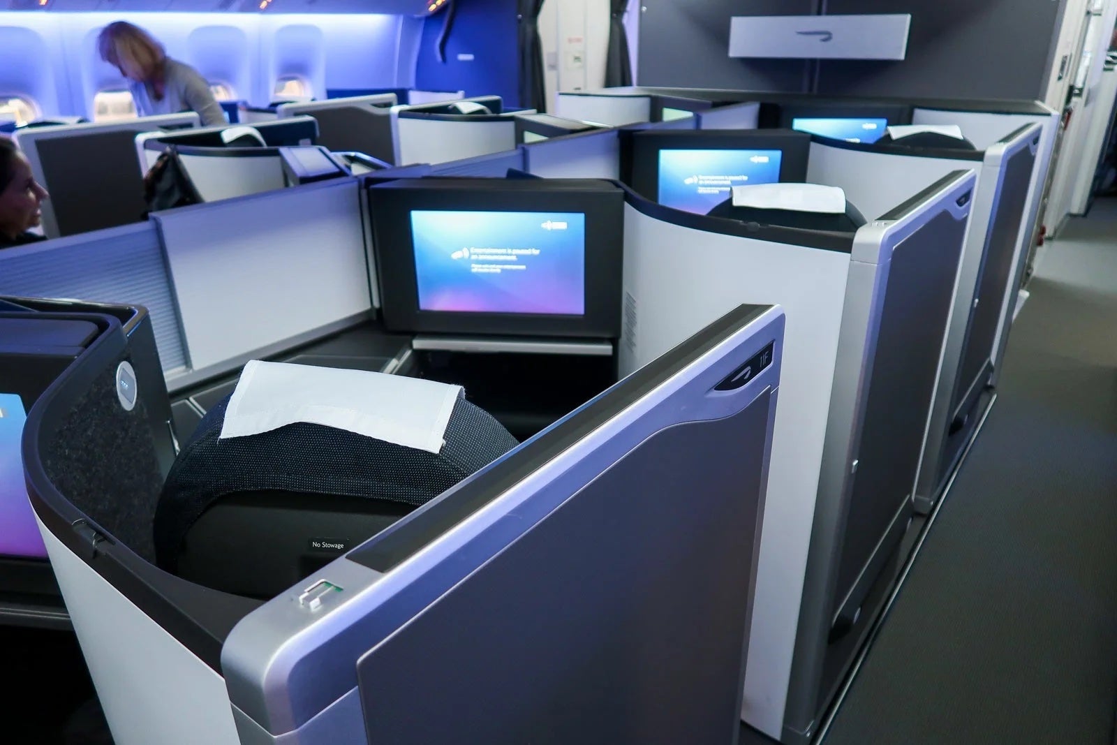 British Airways interior