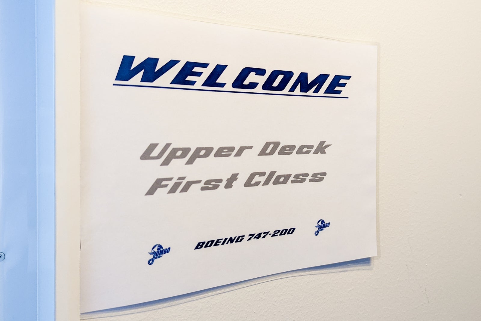 welcome sign