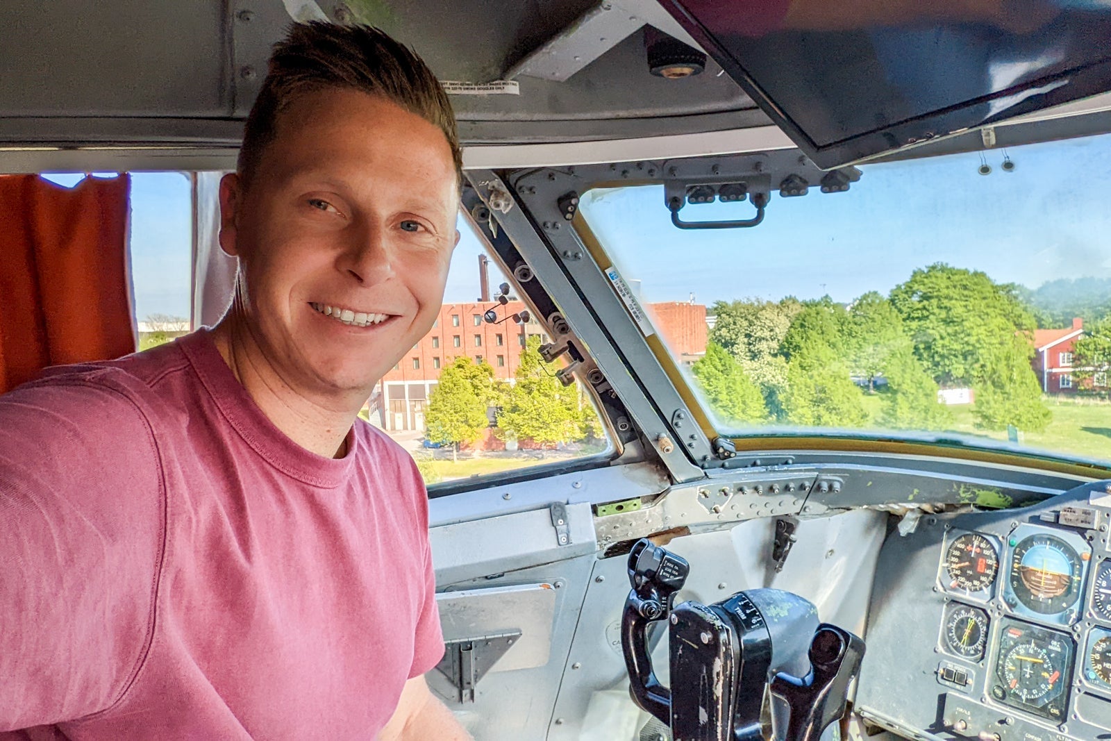 using cockpit controls