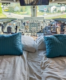 AvGeek dream come true? What it’s like sleeping in the cockpit of a Boeing 747 jumbo jet hotel