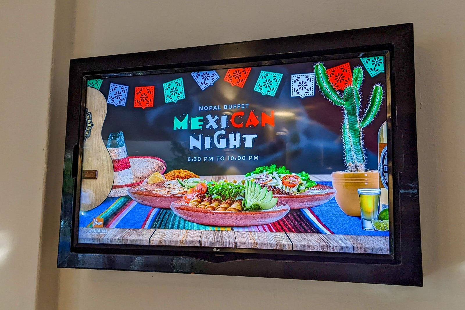 Mexican buffet
