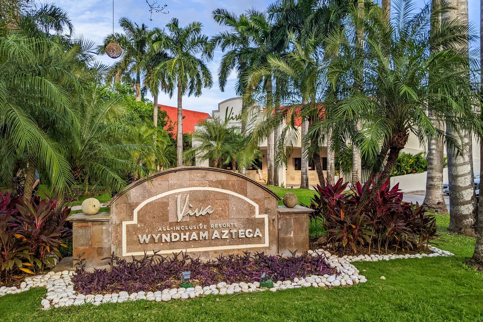 Resort entrance
