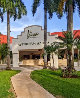 Resort entrance