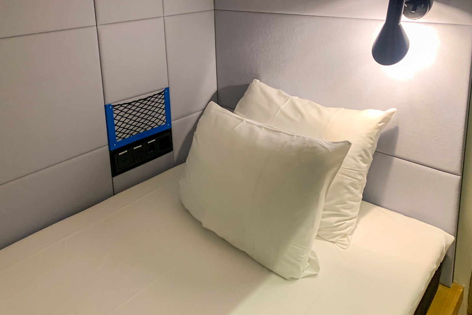 Crown Lounge sleep cabin in 2022.