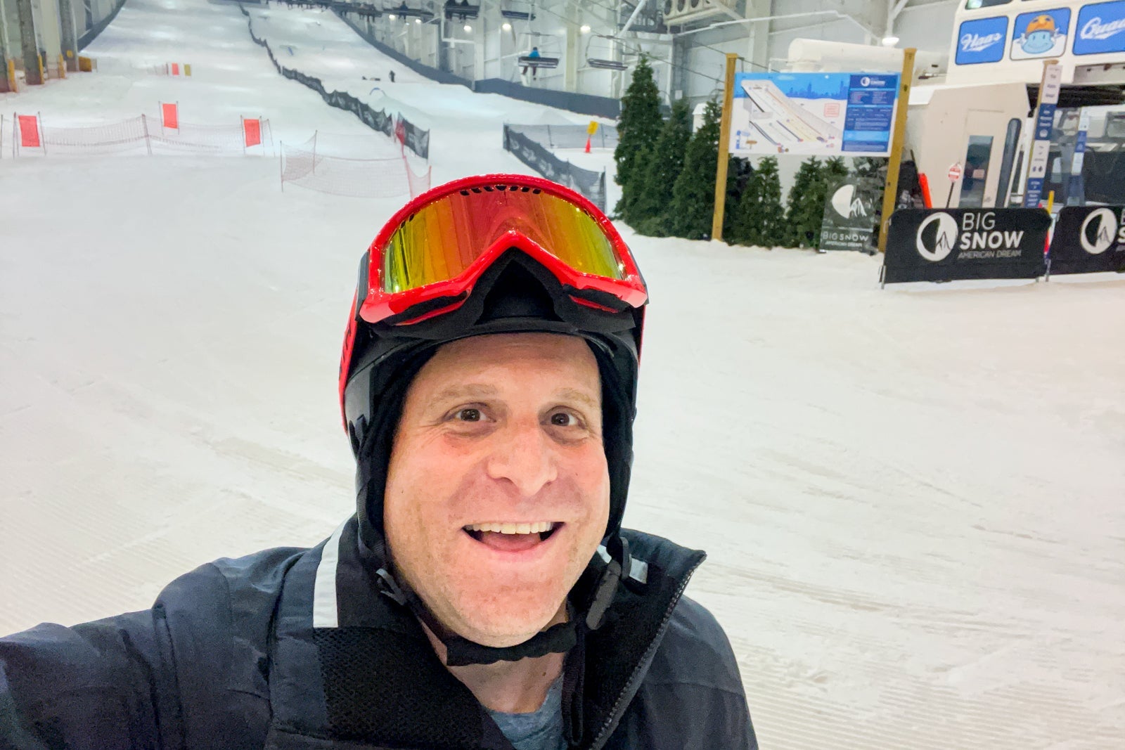 scott mayerowitz indoor skiing