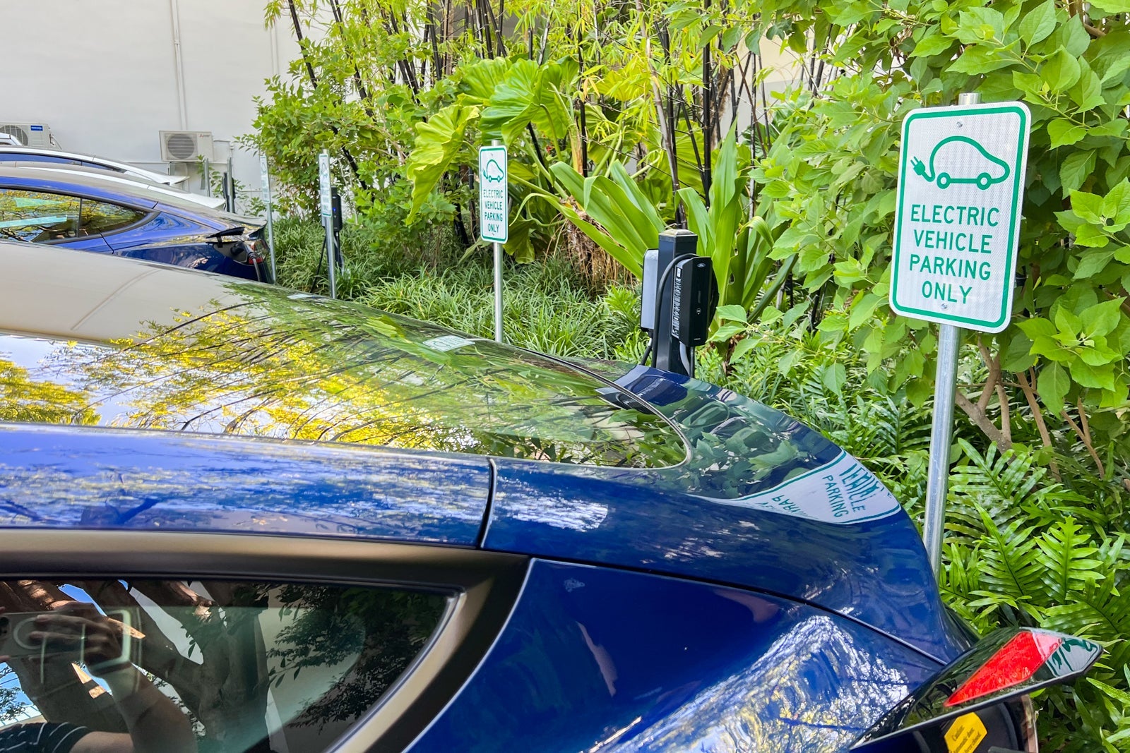 Tesla charging