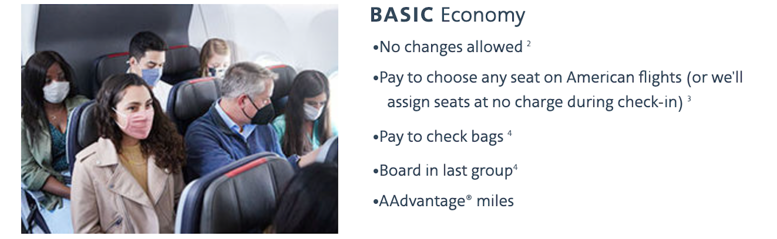 American Airlines basic economy