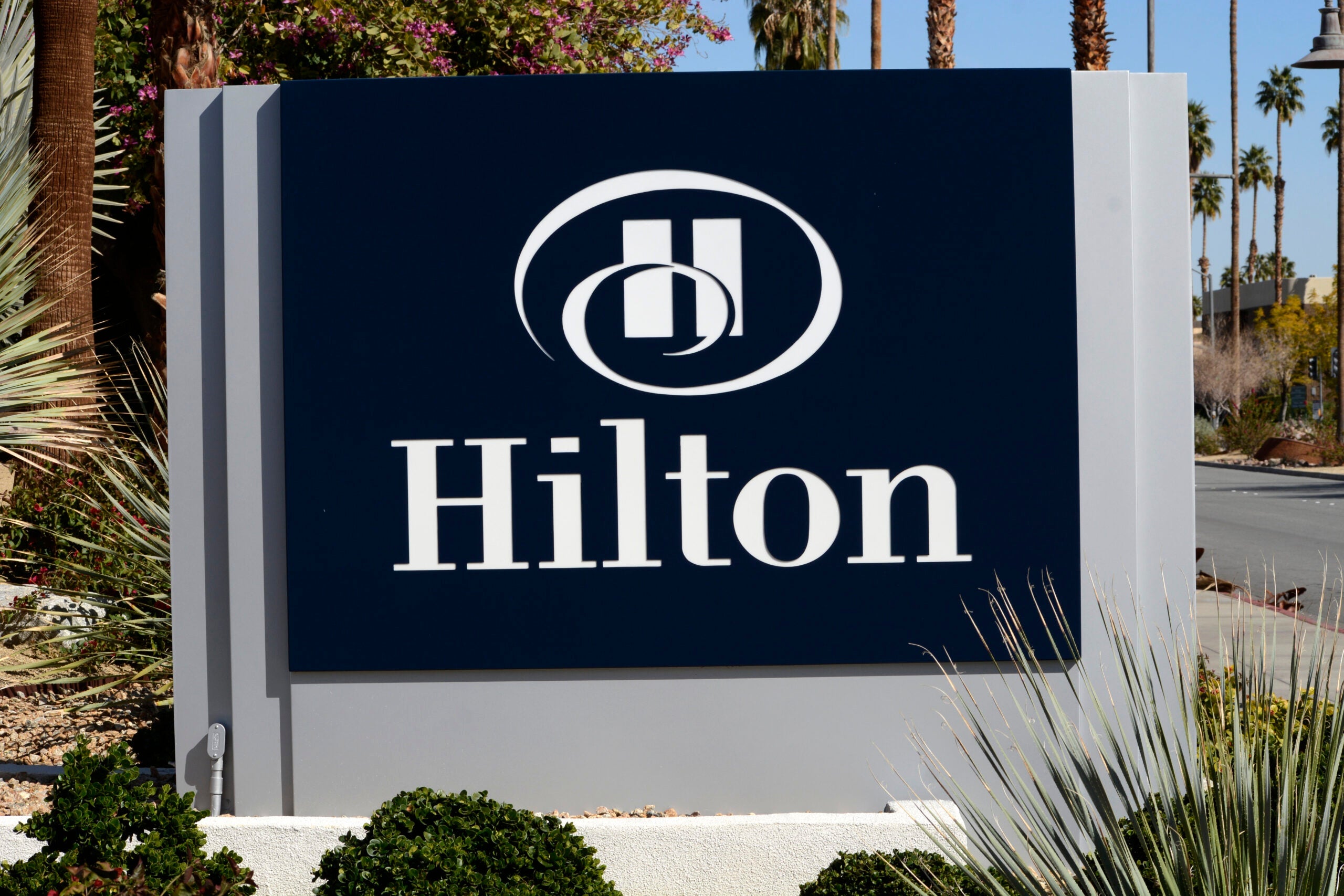 Hilton Hotel in Palm Springs, California