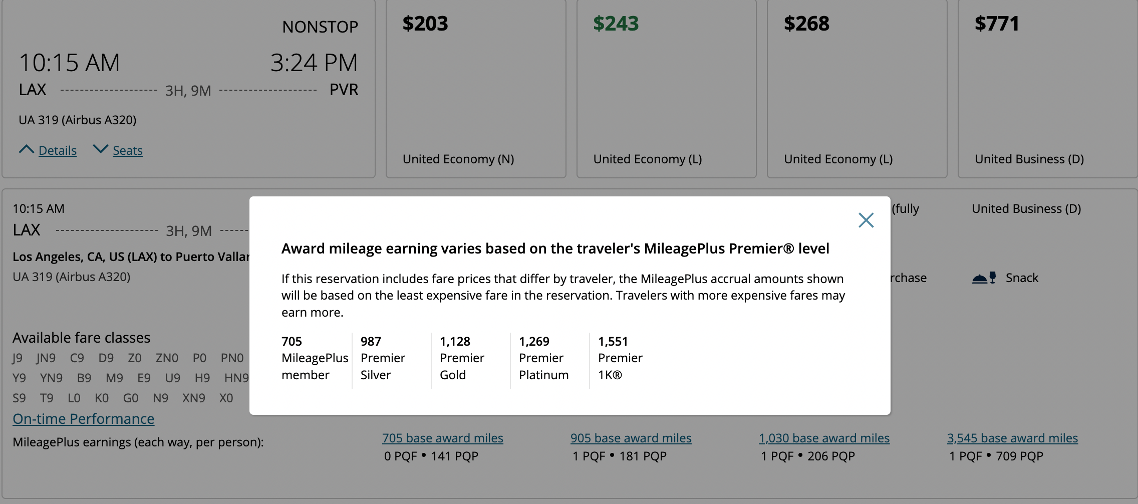 How many miles will you earn when booking a flight