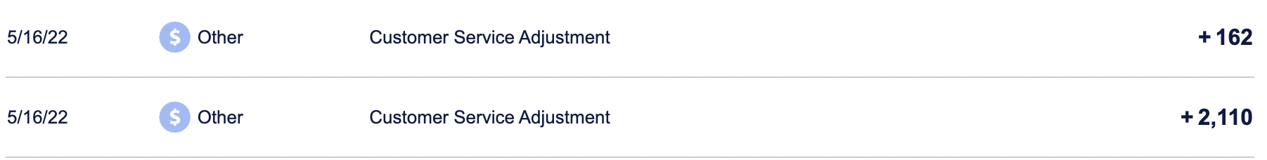 Southwest Rapid Rewards mileage error