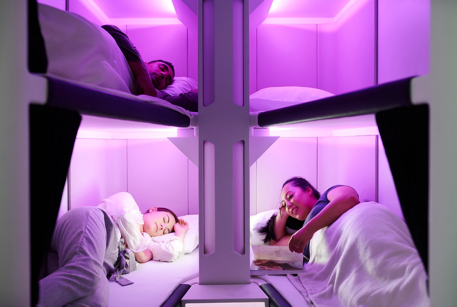Skynest with people