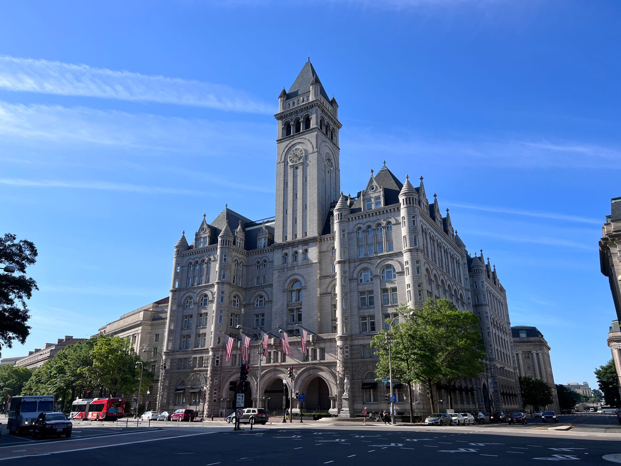 Trump turned Waldorf Astoria DC