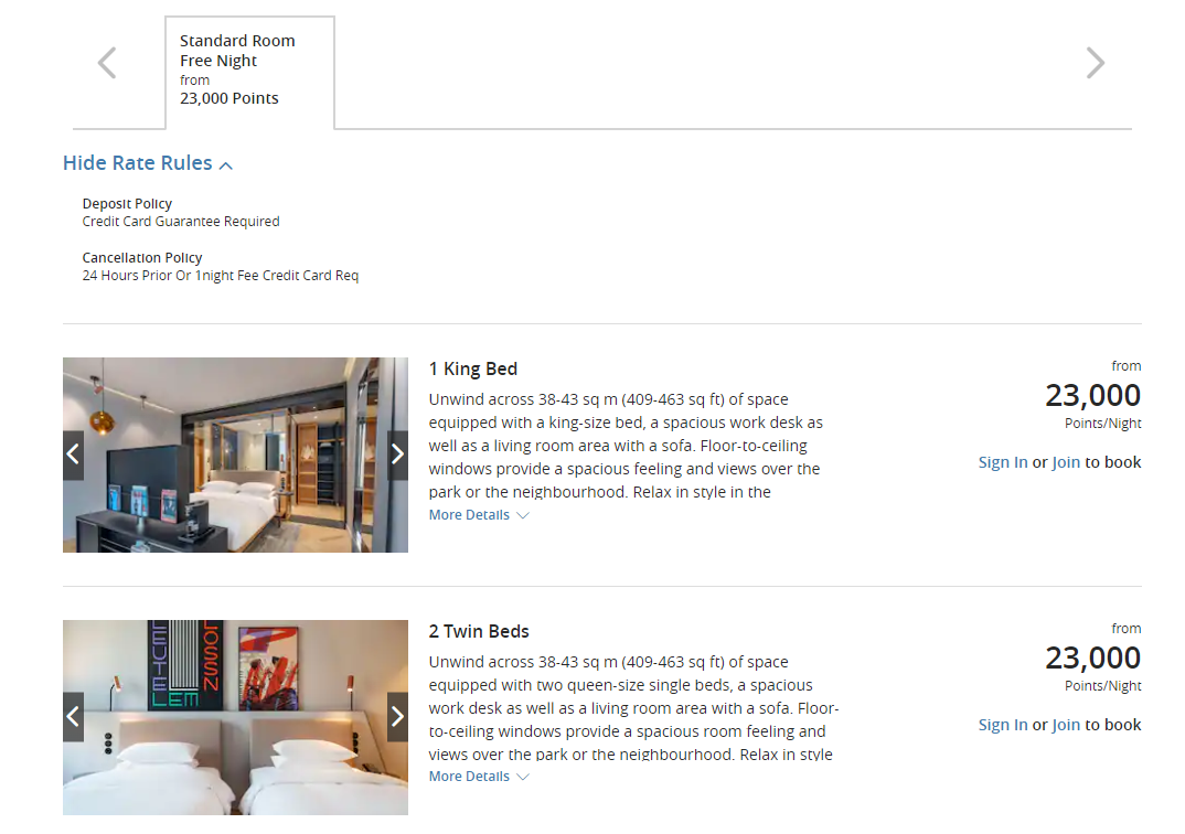 Booking an Oktoberfest hotel with Hyatt points