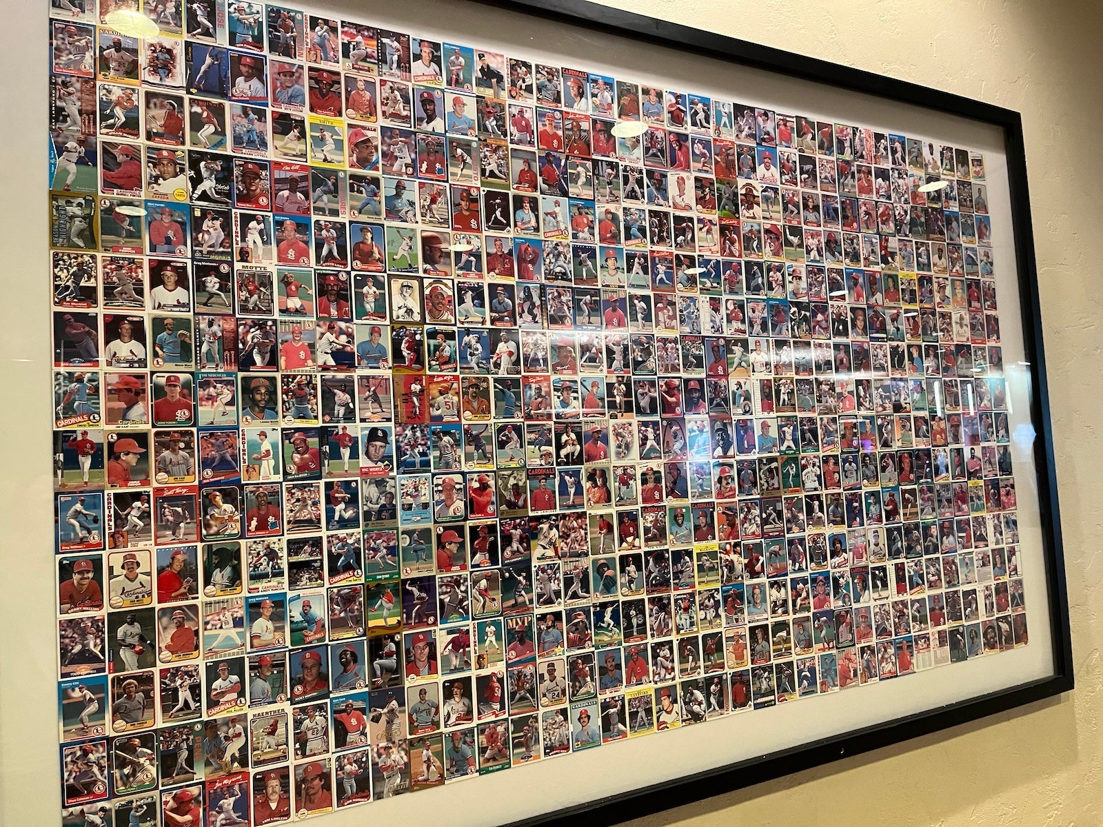 baseball cards hilton st. louis
