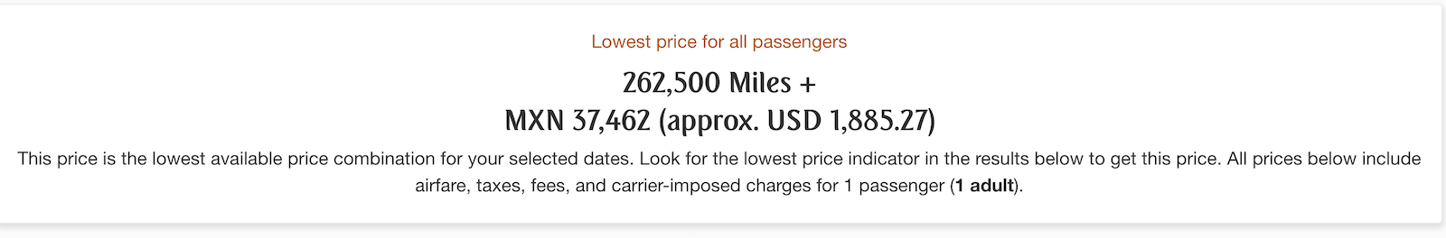 emirates booking screenshot