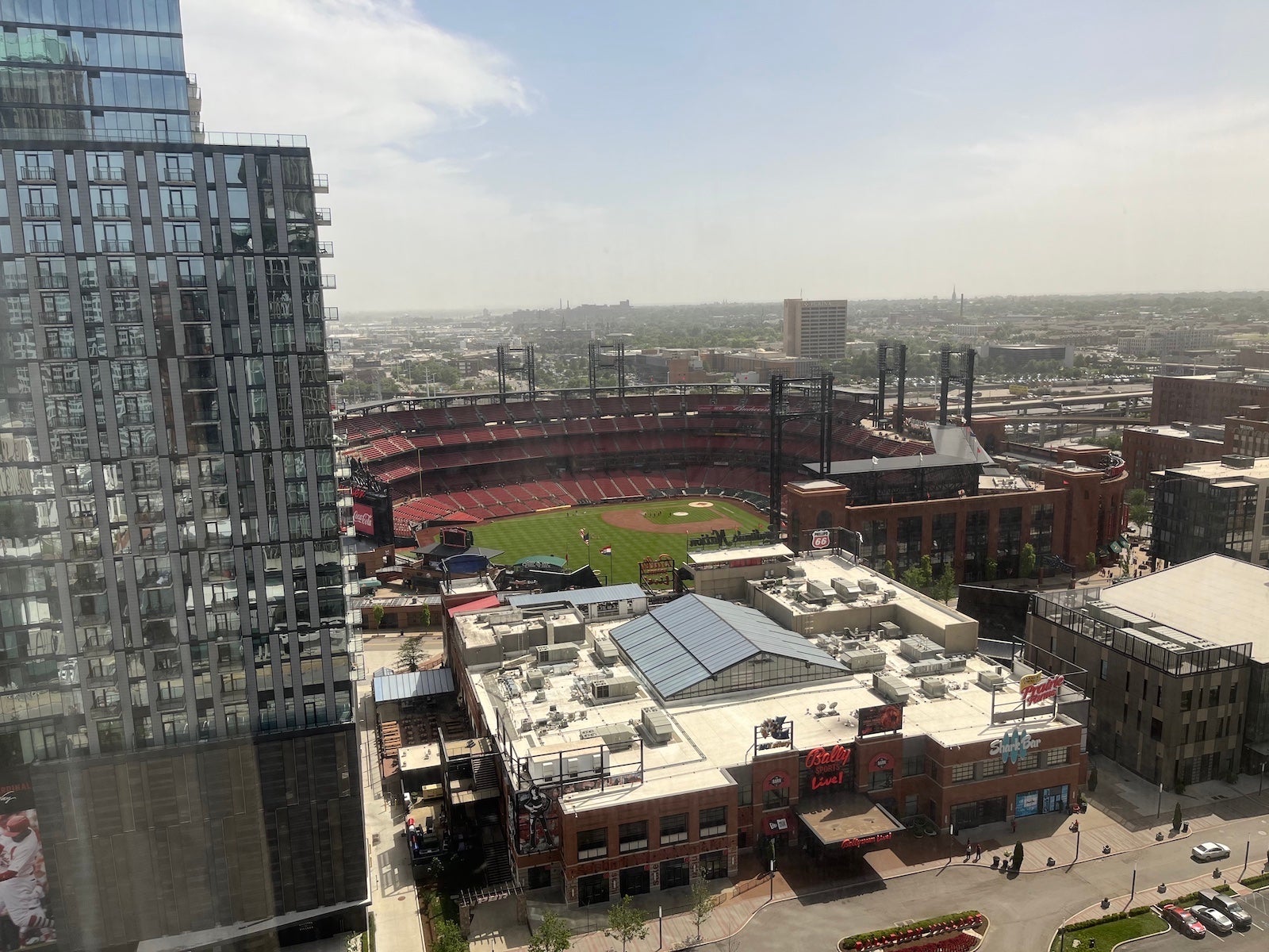 ballpark view st louis hotel