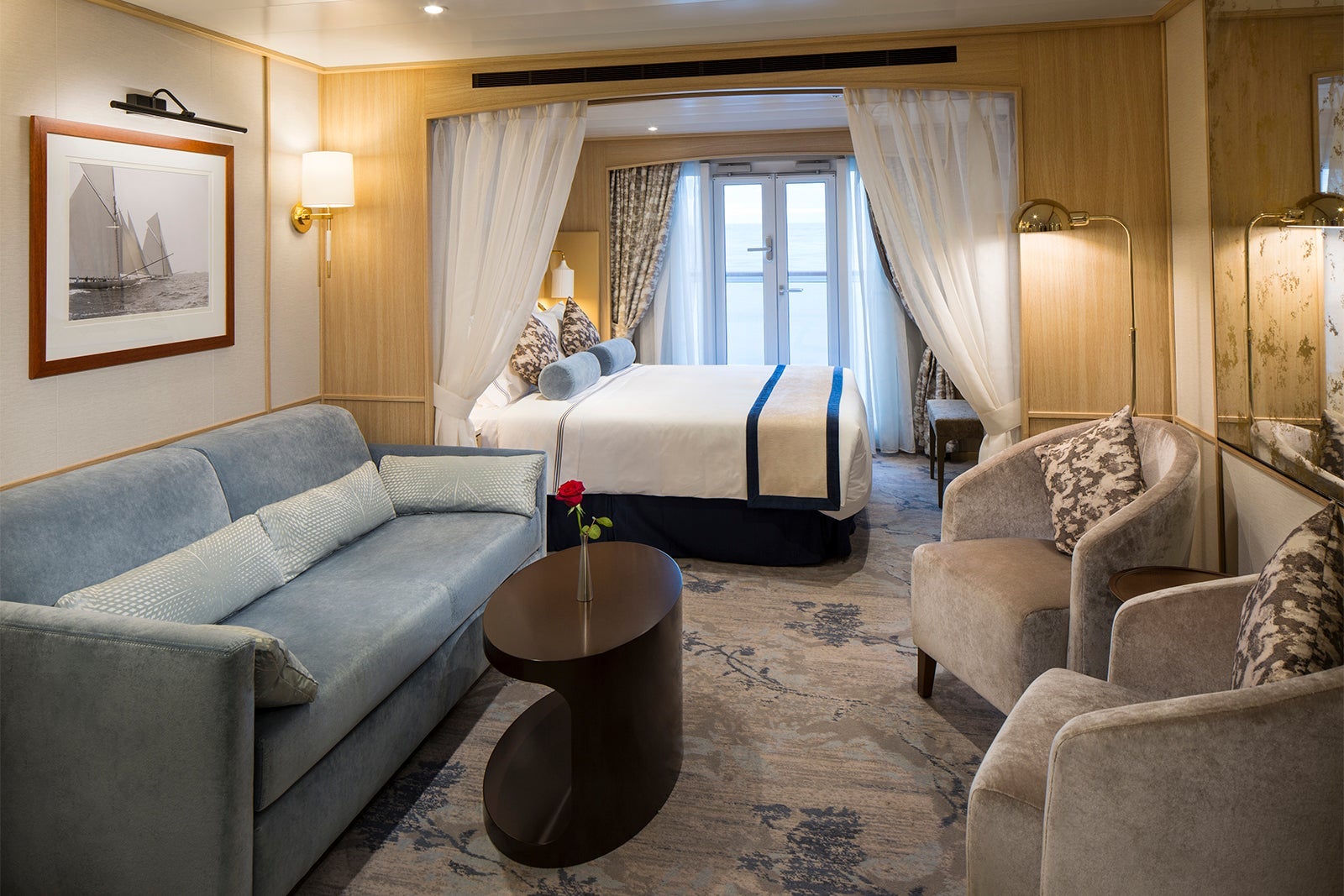 Star Balcony cabin on Windstar's Star Breeze