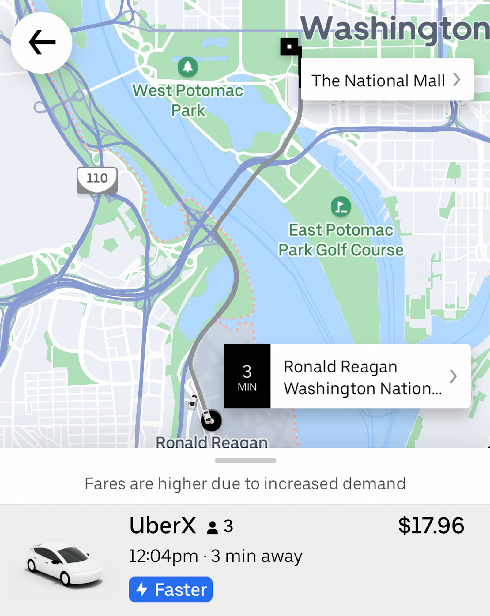 uber screenshot