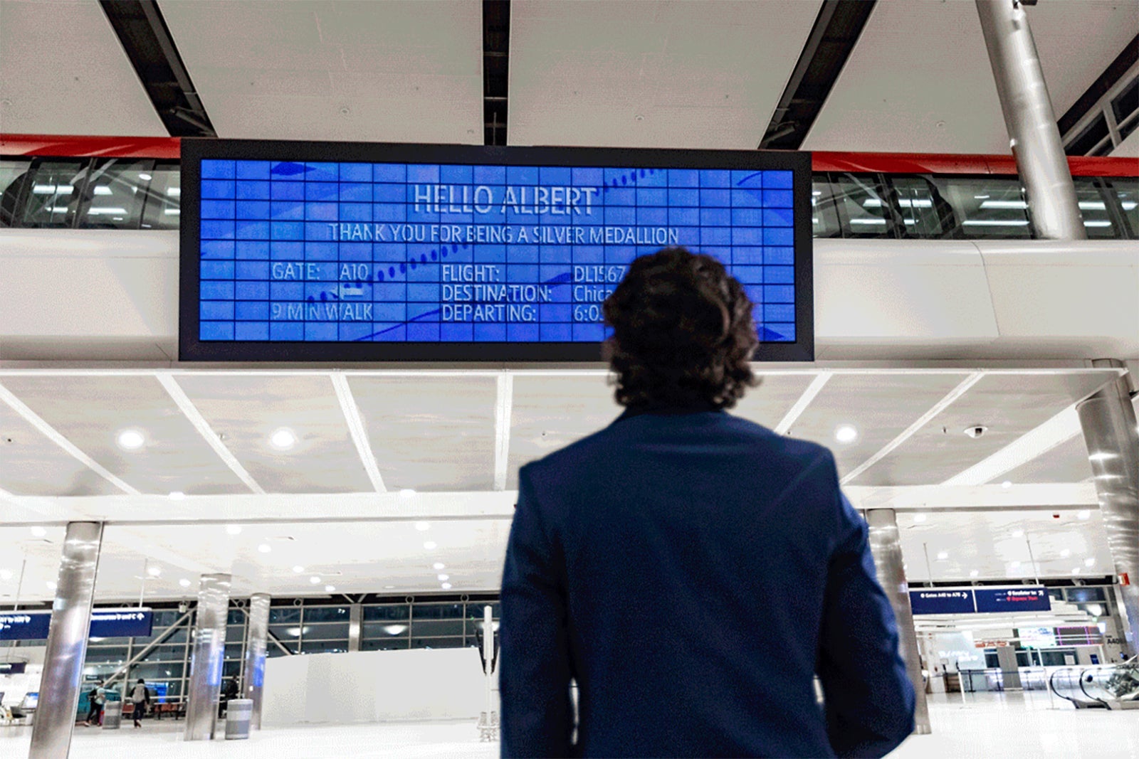flight information board