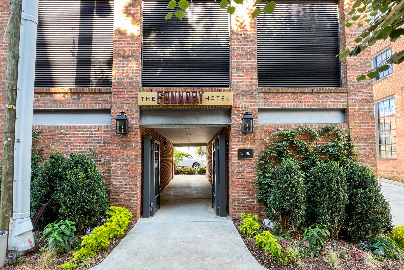 The Foundry Hotel exterior