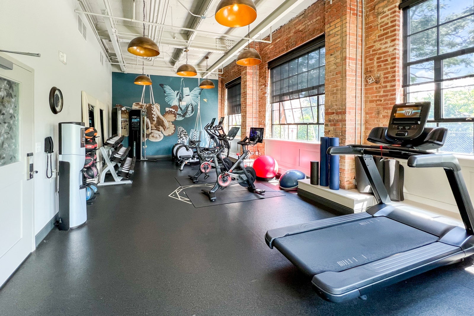 hotel gym